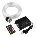 GLOBOSTAR® LUMOFIBRA 79614 Σύστημα Οπτικής Ίνας με RF Ασύρματο Χειριστήριο με 280 Οπτικές Ίνες Φ1mm Μήκους 2 Μέτρων LED 16W 1600lm 1° AC 220-240V IP20 Πολύχρωμο RGBW - Μ9 x Π8.5 x Υ4cm - 2 Χρόνια Εγγύηση - Image 3