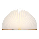 GLOBOSTAR® BOOKDECO 79635 Μοντέρνο Επιτραπέζιο Φωτιστικό Πορτατίφ LED 4W 350lm 180° DC 5V με USB 2.0 & Επαναφορτιζόμενη Μπαταρία Li-ion 3.2V 1000mAh IP20 Θερμό Λευκό 2700K - Μπεζ - Μ21.5 x Π16.5 x Υ2.2cm - 2 Χρόνια Εγγύηση - Image 5