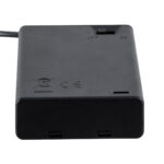 GLOBOSTAR® USBGARLAND 79791 Κουτί Τροφοδοσίας με USB & Διακόπτη On/Off για Γιρλάντες LED DC 5V με 3xAA Μπαταρίες IP44 - Μαύρο - Μ6.8 x Π4.8 x Υ1.8cm - Image 6