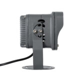 GLOBOSTAR® FLOODXENA 90120 Προβολέας Σποτ Wall Washer LED 12W 1260lm 10° AC 220-240V Αδιάβροχο IP65 Ultra Θερμό Λευκό 2200K - Bridgelux SMD Chip - Γκρι Ανθρακί Ματ - Μ13.5 x Π11 x Υ15cm - 3 Χρόνια Εγγύηση - Image 3