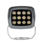 GLOBOSTAR® FLOODXENA 90122 Προβολέας Σποτ Wall Washer LED 12W 1380lm 10° AC 220-240V Αδιάβροχο IP65 Φυσικό Λευκό 4500K - Bridgelux SMD Chip - Γκρι Ανθρακί Ματ - Μ13.5 x Π11.5 x Υ15cm - 3 Χρόνια Εγγύηση - Image 4