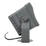 GLOBOSTAR® FLOODXENA 90128 Προβολέας Σποτ Wall Washer LED 24W 2640lm 10° AC 220-240V Αδιάβροχο IP65 Θερμό Λευκό 2700K - Bridgelux SMD Chip - Γκρι Ανθρακί - Μ18 x Π13.5 x Υ18cm - 3 Χρόνια Εγγύηση - Image 4
