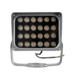 GLOBOSTAR® FLOODXENA 90128 Προβολέας Σποτ Wall Washer LED 24W 2640lm 10° AC 220-240V Αδιάβροχο IP65 Θερμό Λευκό 2700K - Bridgelux SMD Chip - Γκρι Ανθρακί - Μ18 x Π13.5 x Υ18cm - 3 Χρόνια Εγγύηση - Image 5