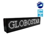 GLOBOSTAR® DISPLAY 90300 Κυλιόμενη Ψηφιακή Επιγραφή Διπλής Όψης 96x16cm P10 96x16 Pixel LED 180W AC 220-240V Αδιάβροχο IP65 Ψυχρό Λευκό 6000K - WiFi Control μέσω FK APP - Αισθητήρας Θερμοκρασίας & Υγρασίας - Μ104 x Π12 x Υ20cm - 2 Χρόνια Εγγύηση - Image 6