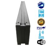 GLOBOSTAR® DISPLAY 90311 Κυλιόμενη Ψηφιακή Επιγραφή Διπλής Όψης 160x16cm P10 160x16 Pixel LED 250W AC 220-240V Αδιάβροχο IP65 Κόκκινο - WiFi Control μέσω FK APP - Αισθητήρας Θερμοκρασίας & Υγρασίας - Μ168 x Π12 x Υ24cm - 2 Χρόνια Εγγύηση - Image 5