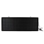 GLOBOSTAR® DISPLAY 90321 Κυλιόμενη Ψηφιακή Επιγραφή Διπλής Όψης 96x32cm P10 96x32 Pixel LED 300W AC 220-240V Αδιάβροχο IP65 Κόκκινο - WiFi Control μέσω FK APP - Αισθητήρας Θερμοκρασίας & Υγρασίας - Μ104 x Π12 x Υ40cm - 2 Χρόνια Εγγύηση - Image 5