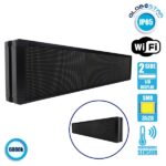 GLOBOSTAR® DISPLAY 90330 Κυλιόμενη Ψηφιακή Επιγραφή Διπλής Όψης 160x32cm P10 160x32 Pixel LED 500W AC 220-240V Αδιάβροχο IP65 Ψυχρό Λευκό 6000K - WiFi Control μέσω FK APP - Αισθητήρας Θερμοκρασίας & Υγρασίας - Μ168 x Π12 x Υ40cm - 2 Χρόνια Εγγύηση