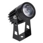 GLOBOSTAR® SPOTTOLA 90631 Αρχιτεκτονικό Σποτ Φωτισμου LED 1W 110lm 10° DC 24V Αδιάβροχο IP65 Θερμό Λευκό 2700K Dimmable - Bridgelux SMD Chip - Μαύρο Ματ - Μ5 x Π5 x Υ9cm - 3 Χρόνια Εγγύηση - Image 3