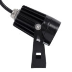 GLOBOSTAR® SPOTTOLA 90631 Αρχιτεκτονικό Σποτ Φωτισμου LED 1W 110lm 10° DC 24V Αδιάβροχο IP65 Θερμό Λευκό 2700K Dimmable - Bridgelux SMD Chip - Μαύρο Ματ - Μ5 x Π5 x Υ9cm - 3 Χρόνια Εγγύηση - Image 5