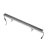 GLOBOSTAR® WASHERMOZA 999-0267 Μπάρα Φωτισμού Wall Washer LED 72W 6120lm 10-30° DC 24V Αδιάβροχο IP66 Πολύχρωμο RGB Dimmable - Bridgelux SMD Chip - Γκρι Ανθρακί - Μ100 x Π5 x Υ4cm - 3 Χρόνια Εγγύηση - Image 3
