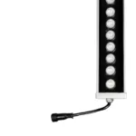 GLOBOSTAR® WASHERMOZA 999-0267 Μπάρα Φωτισμού Wall Washer LED 72W 6120lm 10-30° DC 24V Αδιάβροχο IP66 Πολύχρωμο RGB Dimmable - Bridgelux SMD Chip - Γκρι Ανθρακί - Μ100 x Π5 x Υ4cm - 3 Χρόνια Εγγύηση - Image 4