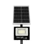 GLOBOSTAR® HELIOS-280 GLB-000-0002 Μεταλλικός Γαλβανισμένος Στύλος Φωτισμού για Φωτοβολταϊκό Προβολέα Εξωτερικού Χώρου - RAL 9005 Μαύρο Ματ - Μ35 × Π25 × Υ280cm - Image 6