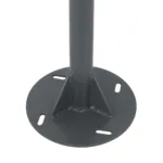 GLOBOSTAR® HELIOS-280 GLB-000-0003 Μεταλλικός Γαλβανισμένος Στύλος Φωτισμού για Φωτοβολταϊκό Προβολέα Εξωτερικού Χώρου - RAL 7016 Γκρι Ανθρακί - Μ35 × Π25 × Υ280cm - Image 4