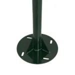 GLOBOSTAR® HELIOS-280 GLB-000-0006 Μεταλλικός Γαλβανισμένος Στύλος Φωτισμού για Φωτοβολταϊκό Προβολέα Εξωτερικού Χώρου - RAL 6009 Κυπαρίσσι Ματ - Μ35 × Π25 × Υ280cm - Image 4