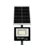 GLOBOSTAR® HELIOS-280 GLB-000-0006 Μεταλλικός Γαλβανισμένος Στύλος Φωτισμού για Φωτοβολταϊκό Προβολέα Εξωτερικού Χώρου - RAL 6009 Κυπαρίσσι Ματ - Μ35 × Π25 × Υ280cm - Image 6