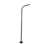 GLOBOSTAR® URBANO-280 GLB-000-0008 Μεταλλικός Γαλβανισμένος Στύλος Φωτισμού για Φωτοβολταϊκό Φωτιστικό Δρόμου Εξωτερικού Χώρου - RAL 9005 Μαύρο Ματ - Μ84 x Π25 x Υ280cm - Image 3