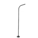 GLOBOSTAR® URBANO-280 GLB-000-0009 Μεταλλικός Γαλβανισμένος Στύλος Φωτισμού για Φωτοβολταϊκό Φωτιστικό Δρόμου Εξωτερικού Χώρου - RAL 7016 Γκρι Ανθρακί - Μ84 x Π25 x Υ280cm - Image 3