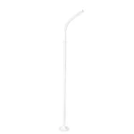 GLOBOSTAR® URBANO-280 GLB-000-0010 Μεταλλικός Γαλβανισμένος Στύλος Φωτισμού για Φωτοβολταϊκό Φωτιστικό Δρόμου Εξωτερικού Χώρου - RAL 9016 Λευκό Ματ - Μ84 x Π25 x Υ280cm - Image 2