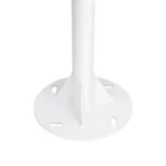 GLOBOSTAR® URBANO-280 GLB-000-0010 Μεταλλικός Γαλβανισμένος Στύλος Φωτισμού για Φωτοβολταϊκό Φωτιστικό Δρόμου Εξωτερικού Χώρου - RAL 9016 Λευκό Ματ - Μ84 x Π25 x Υ280cm - Image 4