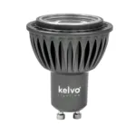 kelvo® KYRON 10° KLV-103-0004 Σποτ GU10 MR16 LED 5W 550lm CRI (Ra) ≥ 90 10° AC 220-240V IP20 Θερμό Λευκό 2700K Dimmable - CREE CXA Chip - Γκρι Ανθρακί Ματ - Μ5 x Π5 x Υ6cm - 3 Χρόνια Εγγύηση - Image 2