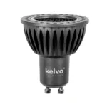 kelvo® KYRON DARK 36° KLV-103-0008 Σποτ GU10 MR16 με Honeycomb Anti-Glare Reflector LED 7W 770lm CRI (Ra) ≥ 90 36° AC 220-240V IP20 Θερμό Λευκό 2700K Dimmable - Bridgelux COB Chip - Γκρι Ανθρακί & Μαύρο Ματ - Μ5 x Π5 x Υ5.7cm - 3 Χρόνια Εγγύηση - Image 2