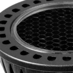 kelvo® KYRON DARK 60° KLV-103-0009 Σποτ GU10 MR16 με Honeycomb Anti-Glare Reflector LED 7W 770lm CRI (Ra) ≥ 90 60° AC 220-240V IP20 Θερμό Λευκό 2700K Dimmable - Bridgelux COB Chip - Γκρι Ανθρακί & Μαύρο Ματ - Μ5 x Π5 x Υ5.7cm - 3 Χρόνια Εγγύηση - Image 4