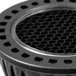 kelvo® KYRON DARK 36° KLV-103-0010 Σποτ GU10 MR16 με Honeycomb Anti-Glare Reflector LED 7W 840lm CRI (Ra) ≥ 90 36° AC 220-240V IP20 Φυσικό Λευκό 4500K Dimmable - Bridgelux COB Chip - Γκρι Ανθρακί & Μαύρο Ματ - Μ5 x Π5 x Υ5.7cm - 3 Χρόνια Εγγύηση - Image 4