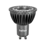 kelvo® KYRON DTW 36° KLV-103-0013 Σποτ GU10 MR16 LED 7W 770lm CRI (Ra) ≥ 90 36° AC 220-240V IP20 Θερμό Λευκό Dimmable με λειτουργία Dim-to-Warm 3000K→1800K - Bridgelux COB Chip - Γκρι Ανθρακί Ματ - Μ5 x Π5 x Υ5.7cm - 3 Χρόνια Εγγύηση - Image 2