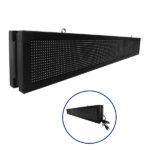 GLOBOSTAR® DISPLAY 90313 Κυλιόμενη Ψηφιακή Επιγραφή P10 Διπλής Όψης LED AC 220-240V Αδιάβροχο IP65 Μπλε - WiFi Control μέσω FK APP - Αισθητήρας Θερμοκρασίας & Υγρασίας - Μ168 x Π12 x Υ24cm - 2 Χρόνια Εγγύηση - Image 2