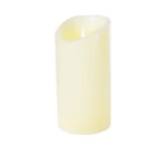GLOBOSTAR® FIREFLAME 79543 Διακοσμητικό Κερί Παραφίνης με Εφέ Κινούμενης Φλόγας & IR Ασύρματο Χειριστήριο LED 0.5W 25lm 180° DC 3V με 2xAA Μπαταρίες IP20 Θερμό Λευκό 2700K Dimmable - Μ10 x Π10 x Υ20cm - 2 Χρόνια Εγγύηση - Image 2