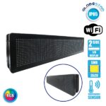 GLOBOSTAR® DISPLAY 90305 Κυλιόμενη Ψηφιακή Επιγραφή P10 Διπλής Όψης LED AC 220-240V Αδιάβροχο IP65 RGB - WiFi Control μέσω FK APP - Αισθητήρας Θερμοκρασίας & Υγρασίας - Μ104 x Π12 x Υ20cm - 2 Χρόνια Εγγύηση - Image 4
