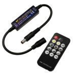 GLOBOSTAR® DIMMEROLI 73322 Σετ Dimmer με RF Ασύρματο Χειριστήριο με 1 x 6A 144W Κανάλι DC 12-24V 6A 144W Max IP20 - RF2.4Ghz - Μ31 x Π1.7 x Υ1.1cm - 2 Χρόνια Εγγύηση - Image 2