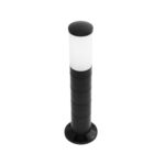 GloboStar® GARDENIO 203-0251 Μοντέρνο Επιδαπέδιο Φωτιστικό Κολωνάκι Κήπου Μονόφωτο 1 x E27 IP44 Μαύρο Πλαστικό - Μ15 x Π15 x Υ56cm - Image 5