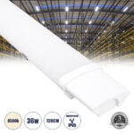 GLOBOSTAR® BIOMI 60165 Γραμμικό Βιομηχανικό Φωτιστικό Tri-Proof LED 36W 3987lm 120° AC 220-240V Αδιάβροχο IP65 Φυσικό Λευκό 4500K - Lumileds SMD Chip - Μ120 x Π6 x Υ4cm - 3 Χρόνια Εγγύηση - Image 2