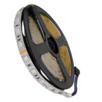 GLOBOSTAR® LUMAR 70229 Ταινία LED 14.4W/m 936lm/m 120° DC 24V IP20 60 x SMD5050 Chip/m Πολύχρωμο RGB Dimmable - Sanan SMD Chip - Μ500 x Π1 x Υ0.2cm - Ρολό 5 Μέτρων - 5 Χρόνια Εγγύηση - Image 2