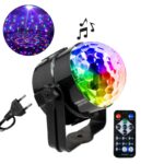 GLOBOSTAR® DISCOBALL 79601-1 Disco Μπάλα Φωτορυθμικό με RF Ασύρματο Χειριστήριο LED 15W 750lm 180° AC 220-240V IP20 Πολύχρωμο RGB - Μ11 x Π8.6 x Υ13cm - 2 Χρόνια Εγγύηση - Image 2