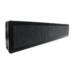 GLOBOSTAR® DISPLAY 90300 Κυλιόμενη Ψηφιακή Επιγραφή Διπλής Όψης 96x16cm P10 96x16 Pixel LED 180W AC 220-240V Αδιάβροχο IP65 Ψυχρό Λευκό 6000K - WiFi Control μέσω FK APP - Αισθητήρας Θερμοκρασίας & Υγρασίας - Μ104 x Π12 x Υ20cm - 2 Χρόνια Εγγύηση - Image 2