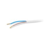 Entac Rewireable Καλώδιο 2G0.75 με Διακόπτη ON/OFF Λευκό 1m - Image 5