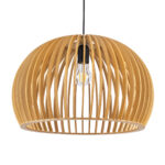 GLOBOSTAR® SCANDINAVIA 01699 Boho Κρεμαστό Φωτιστικό Οροφής με Ντουί 1 x E27 AC 220-240V IP20 - Μπεζ - Μ44 x Π44 x Υ28cm - Image 2