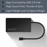 Μετατροπέας USB C Docking Station Hub 4 σε 1 USB 3.1 Type C σε 4 Θύρες USB 3.0 - Image 4