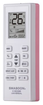 SMASOON K-8008E Universal Τηλεχειριστήριο Κλιματισμού Ροζ