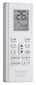 SMASOON K-8008E Universal Τηλεχειριστήριο Κλιματισμού Γκρι - Image 5