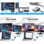 Αντάπτορας 2 σε 1 Type-C σε HDTV VGA hub - Image 4