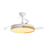 Modee Φωτιστικό & Ανεμιστήρας Οροφής LED 33W 3CCT & Τηλεχειριστήριο - Image 2