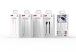 XO NB291 Καλώδιο Φόρτισης & Μεταφοράς Δεδομένων USB-A σε Lighting Πλεκτό 6A Μπλε 1m - Image 3