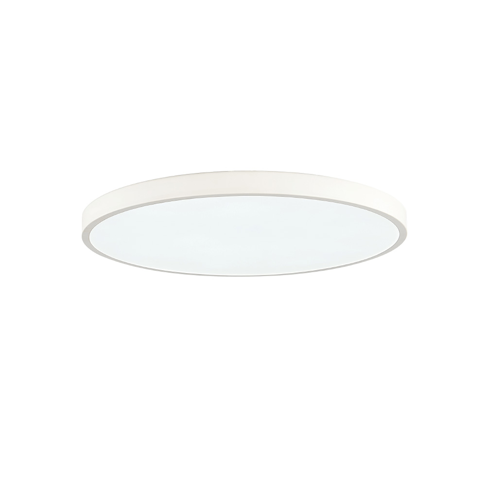 white Inlight Πλαφονιέρα οροφής LED 18W 3CCT (by switch on base) σε λευκή απόχρωση D:23x2,5cm (42036-E-White) - Image 1