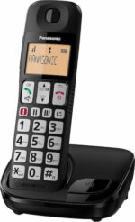 Panasonic KX-TGE310SPB Ασύρματο Τηλέφωνο Μαύρο - Image 2