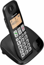 Panasonic KX-TGE310SPB Ασύρματο Τηλέφωνο Μαύρο - Image 4