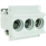 Βάση ασφαλειών NEOZED D02 3P 63A χωρίς πώμα - Image 2