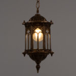 GLOBOSTAR® DARCY 00656 Vintage Κρεμαστό Φωτιστικό Οροφής με Ντουί 1 x E27 AC 220-240V IP20 - Μπρούτζινο - Μ15.5 x Π15.5 x Υ32.5cm - Image 3